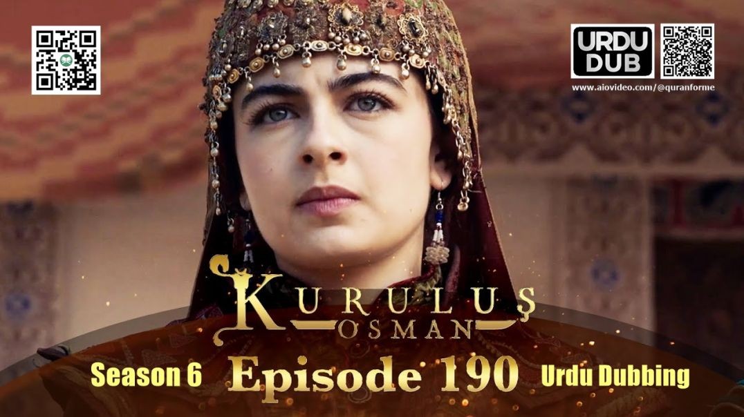 ⁣Kurulus Osman | Season 6 | Episode 190 | Urdu Dubbing | کرولوش عثمان | اردو ڈبنگ