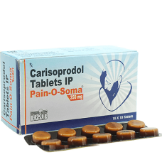 Pain O Soma 350mg Tablet Treat Muscle Pain, Buy Pain O Soma Online