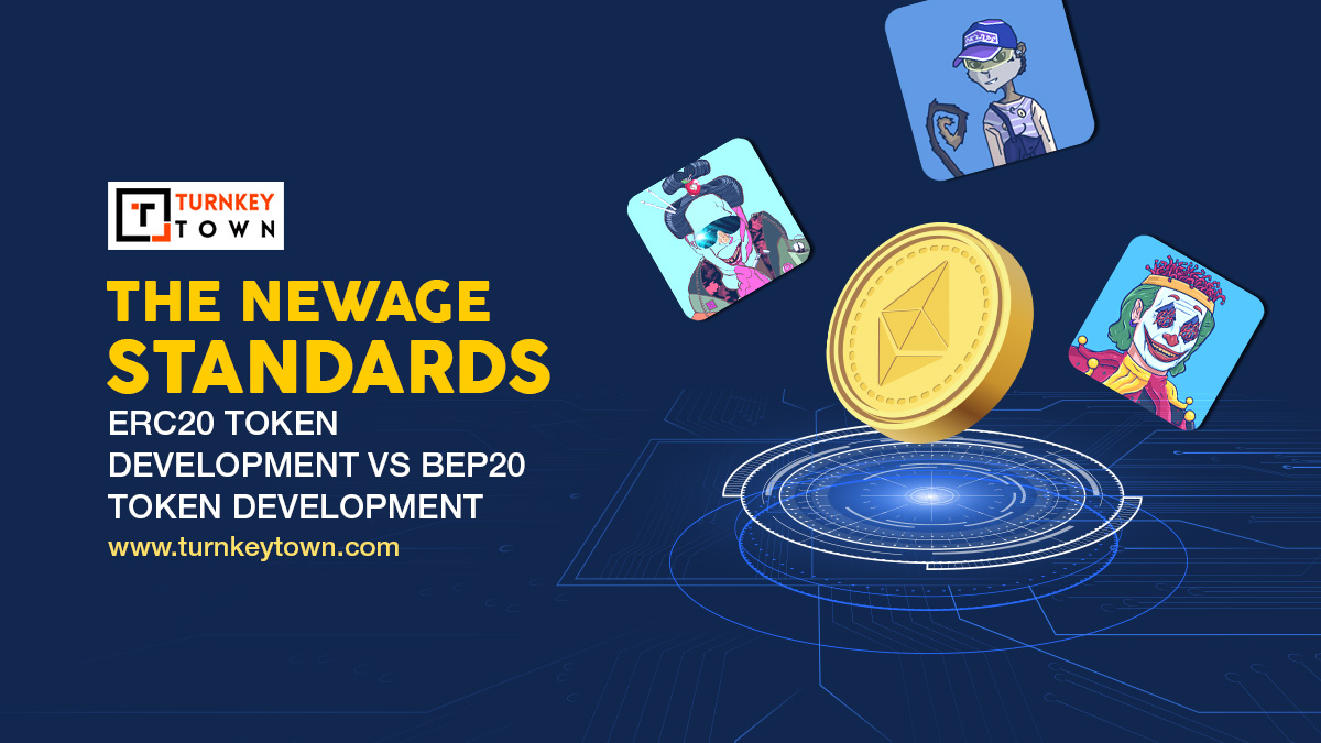 ERC20 Token Development vs BEP20 Token Development - Newage Standards