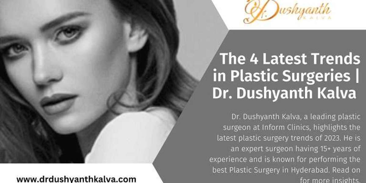 The 4 Latest Trends in Plastic Surgeries | Dr. Dushyanth Kalva