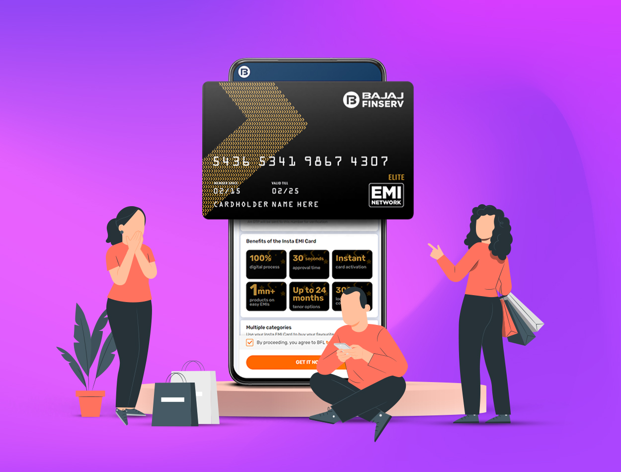 Benefits of Bajaj Insta EMI Card for Online Shopping