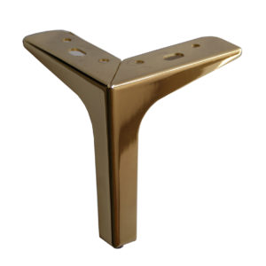 Buy 16" Modern Brass U Shape Furniture Legs, Coffee Table Legs, Metal Legs, 2pc 161305SG at affordable price from Alpha Furnishings in USA