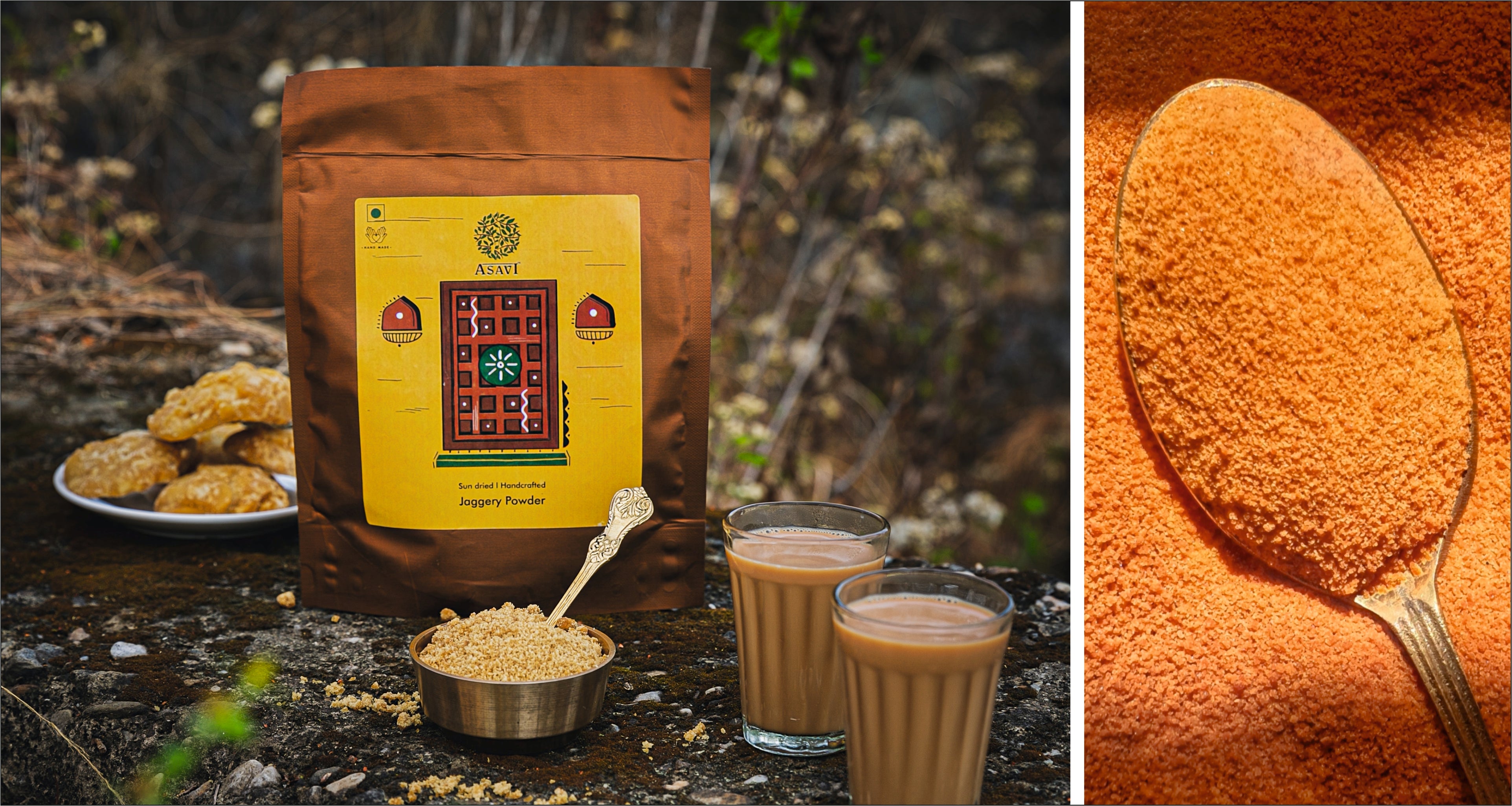 The Best Sugar Alternative - Organic Jaggery Powder  – ASAVI