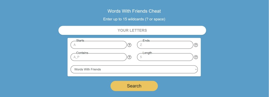 Words With Friends Cheat Cover Image