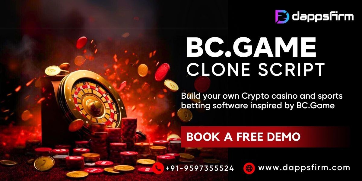 Join the Crypto Casino Boom with BC.Game Clone script