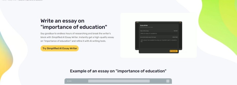 Importance Of Education Cover Image