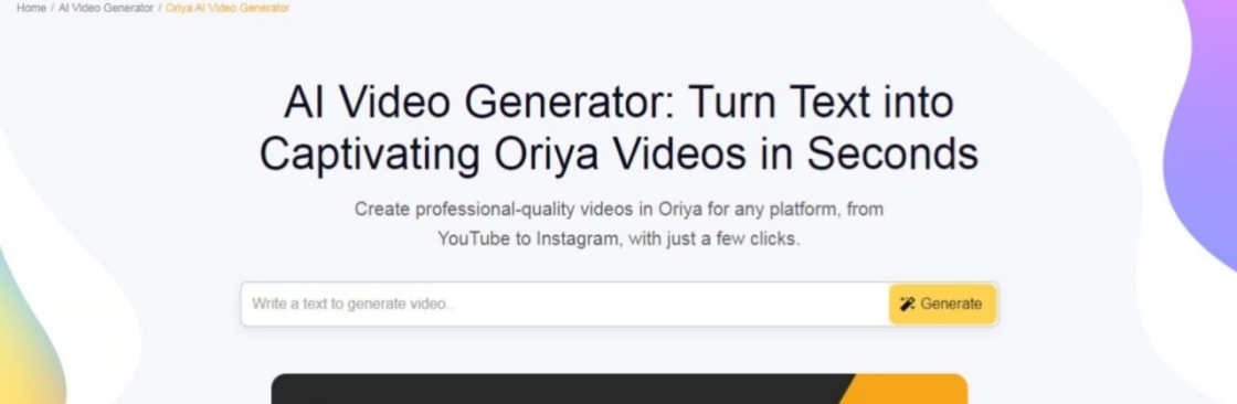 aivideogeneratororiya Cover Image