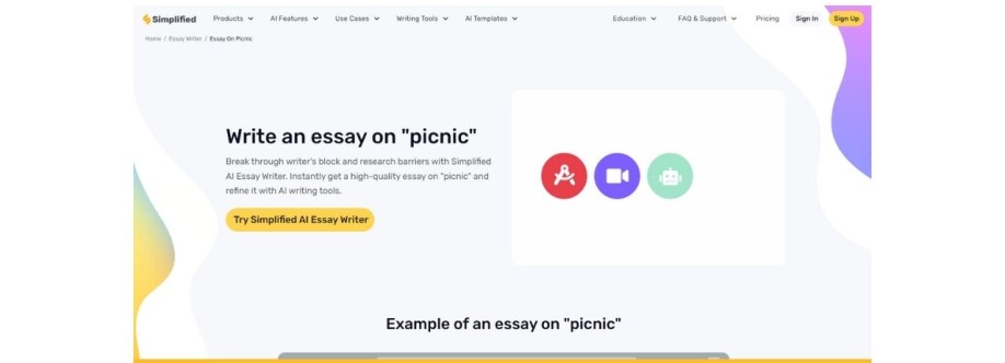 Picnic Essay Writer Cover Image