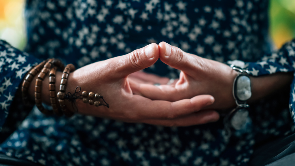Dhyana Mudra Gesture of Meditation / ध्यान मुद्रा