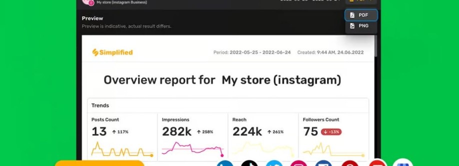 Linkedin Analytics Report Cover Image