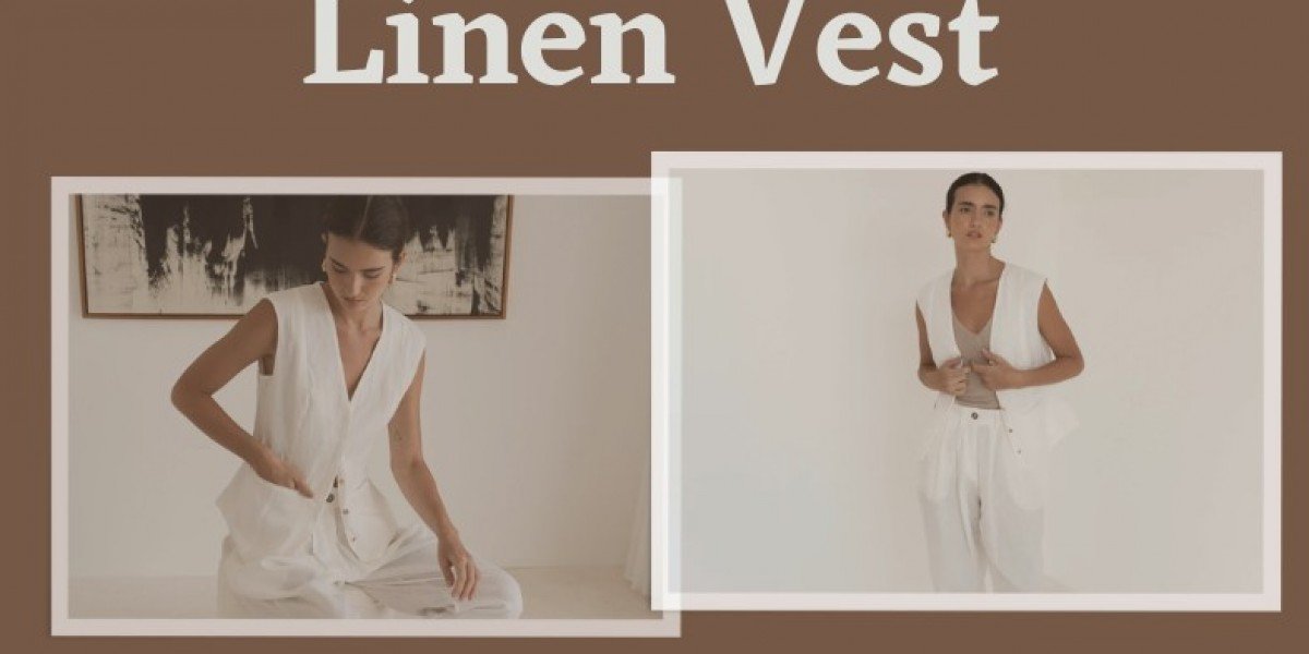 Effortlessly Chic: Embracing the Linen Vest Trend!