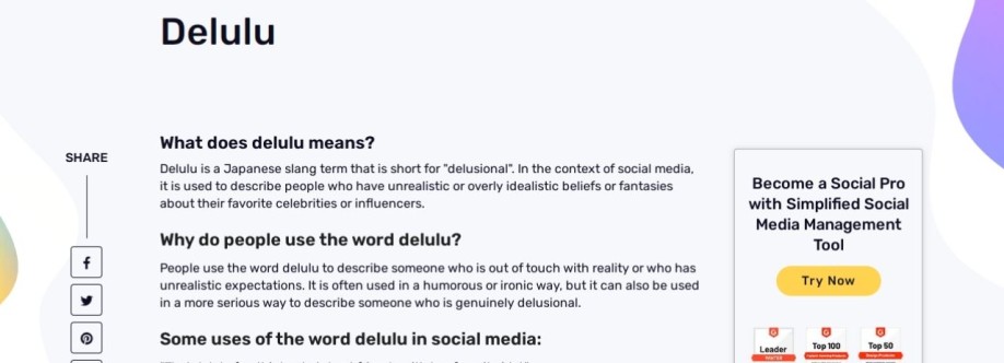 glossarydelulu Cover Image