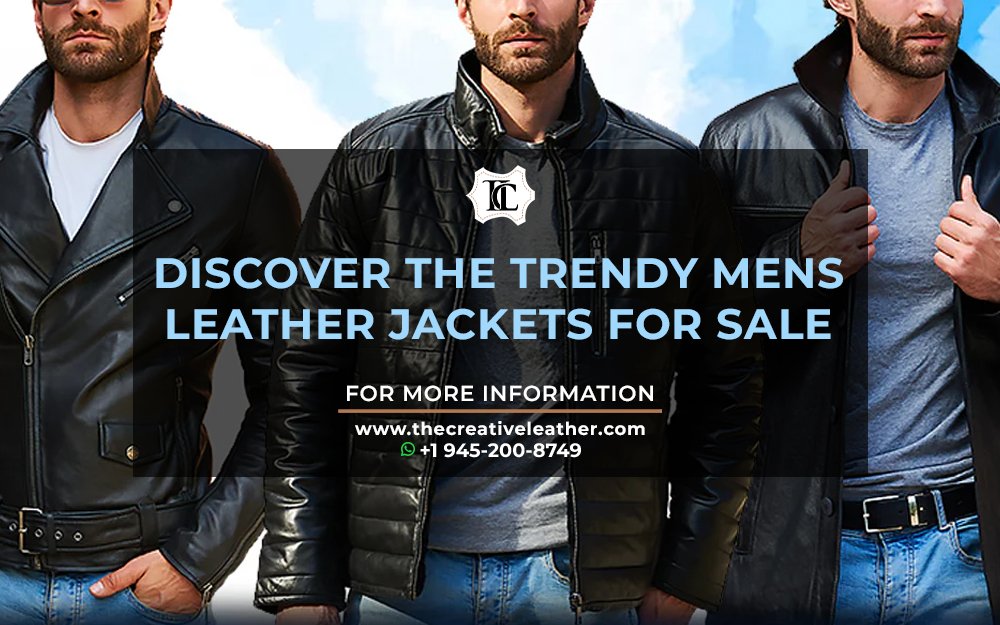 Discover The Trendy Mens Leather Jackets Near Me For Sale