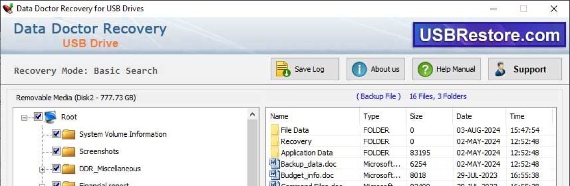 USB Restore Cover Image