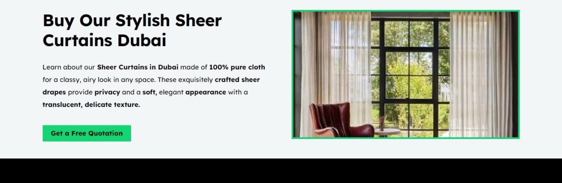 Best Sheer Curtain Dubai Cover Image