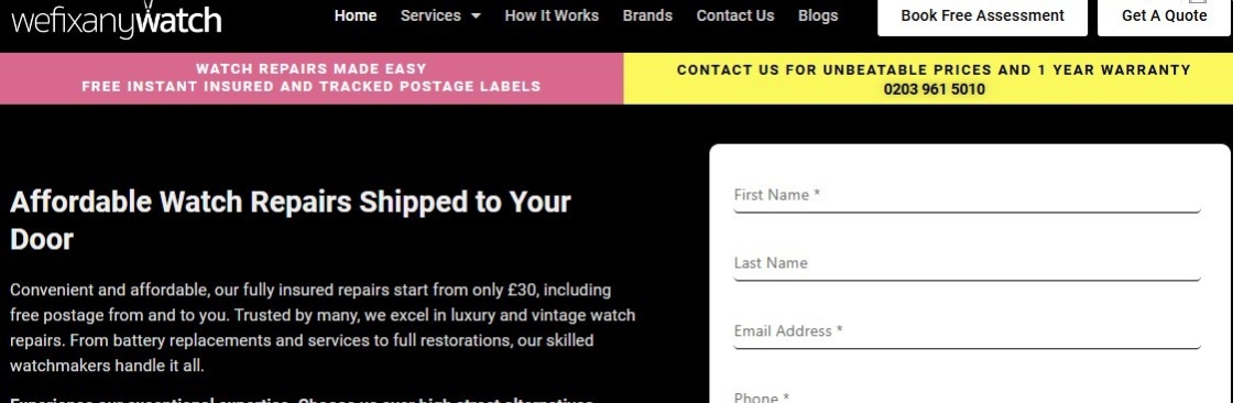 we fix any watch Cover Image