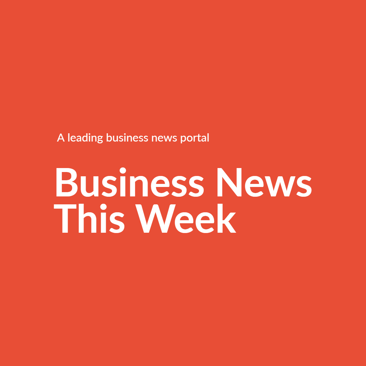Business News This Week - Business News Weekly
