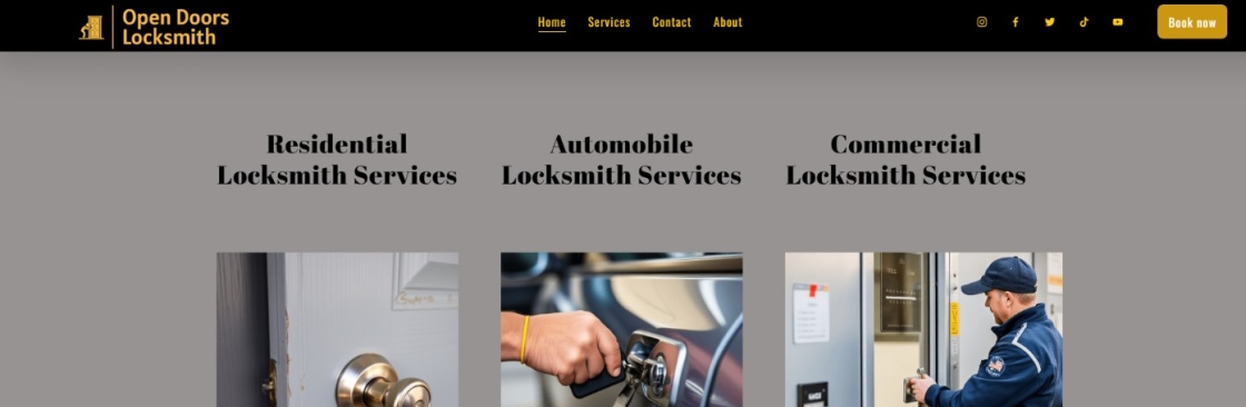 Open Doors Locksmith Cover Image