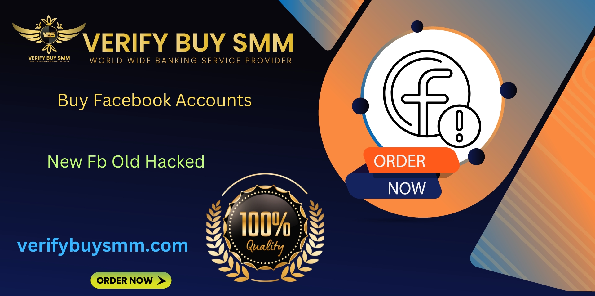 Buy Facebook Accounts - New and Old High Quality