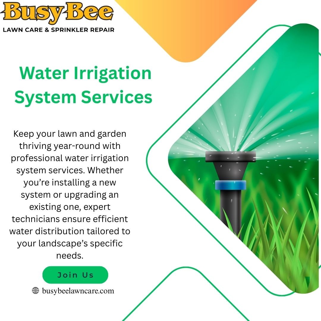 Reliable Water Irrigation System Services for a He..