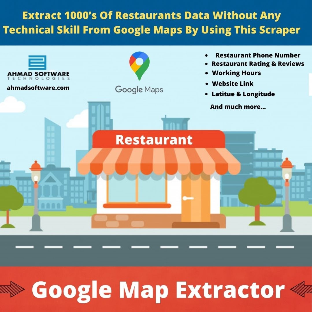 How Can I Extract Restaurants Data from Google Maps? » Datascrapingtools