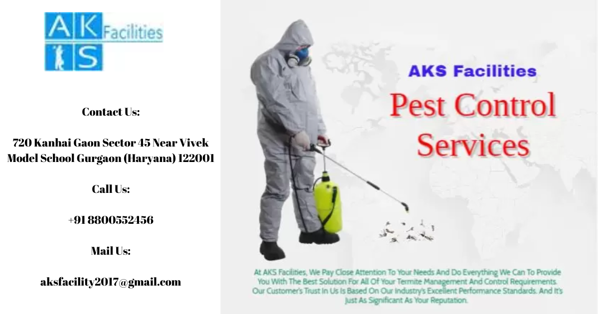 Safe & Best Quality Pest Control Services In Gurgaon - AKS