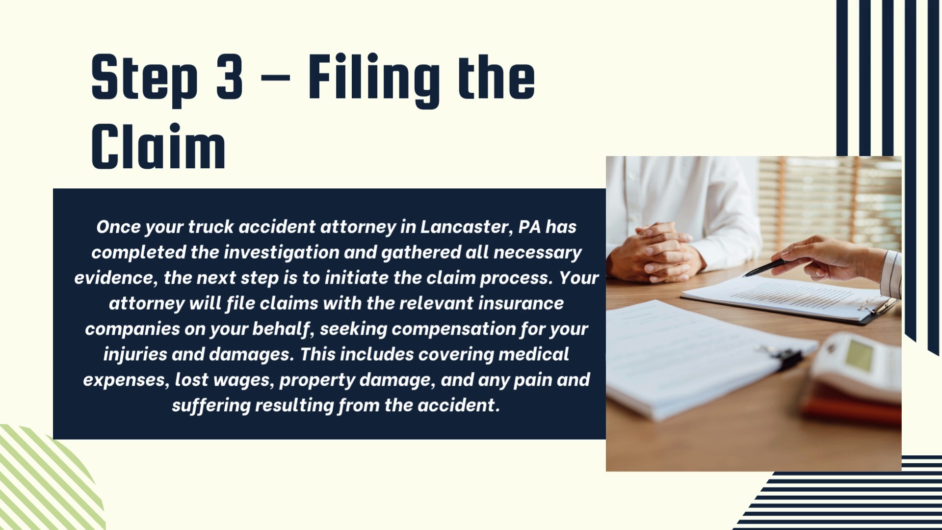 What to Expect During a Truck Accident Claim ?