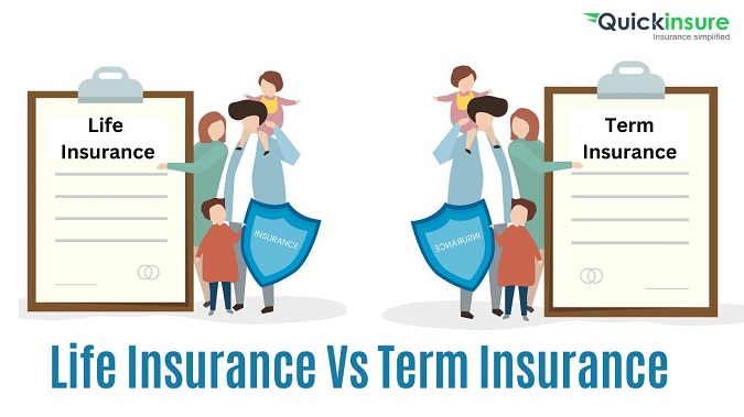 Difference Between Life Insurance & Term Insurance
