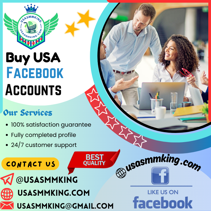 Buy USA Facebook Accounts - Social Media Presence New 2025