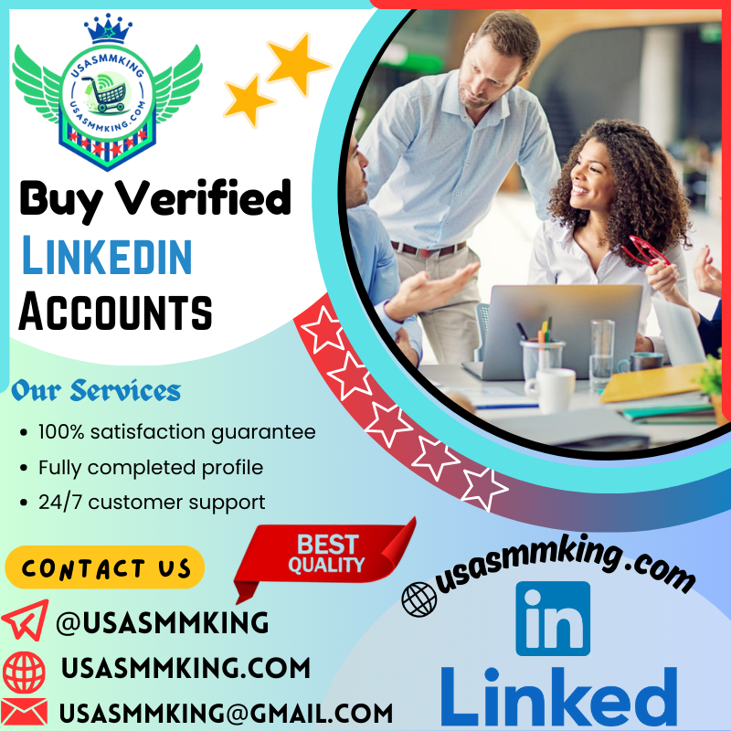 Buy LinkedIn Accounts -Personal, Professional, Business 2025