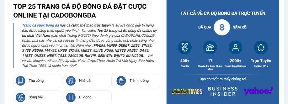 Trang Cá Độ Bóng Đá Trực Tiếp Cover Image