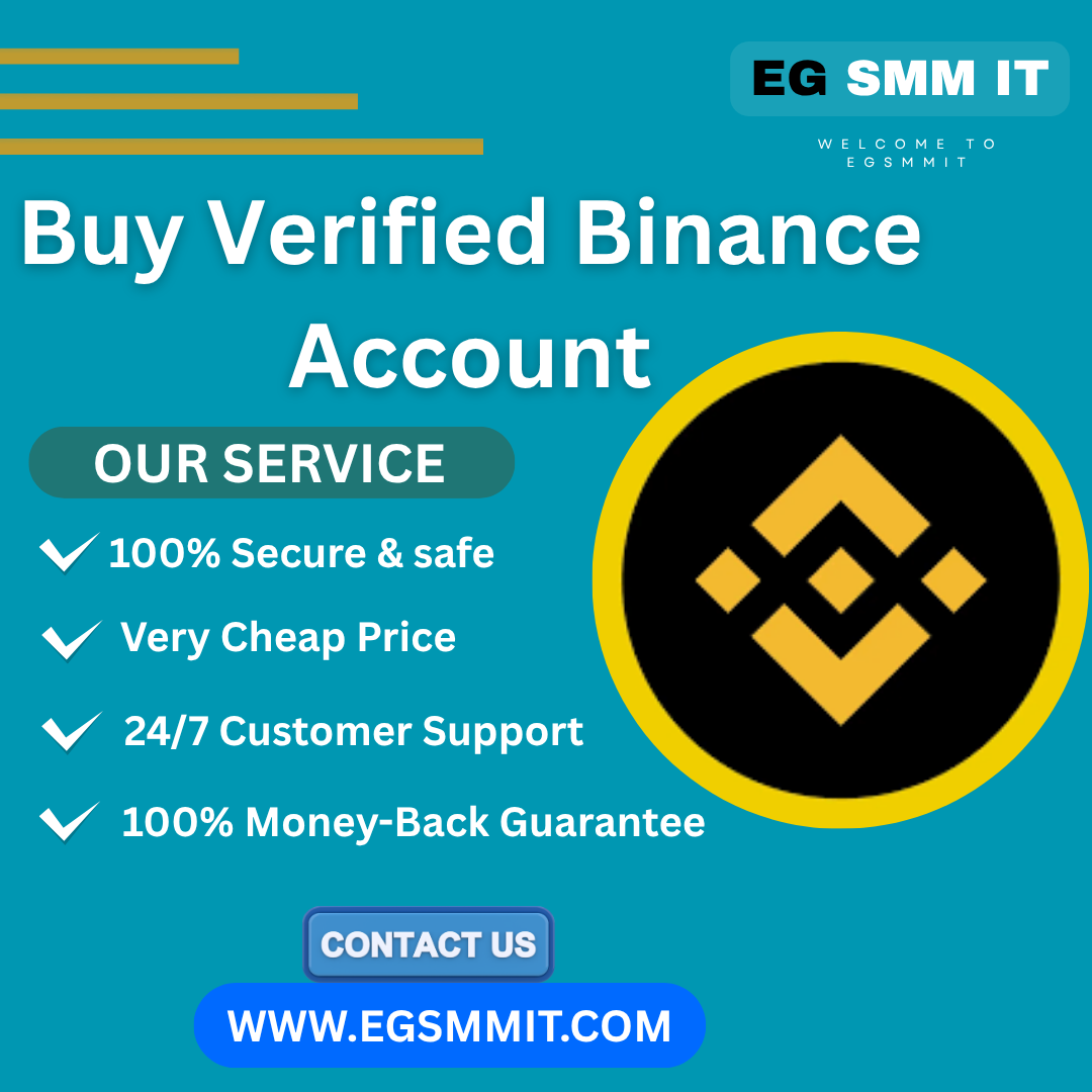 Buy Verified Binance Account - Egsmmit