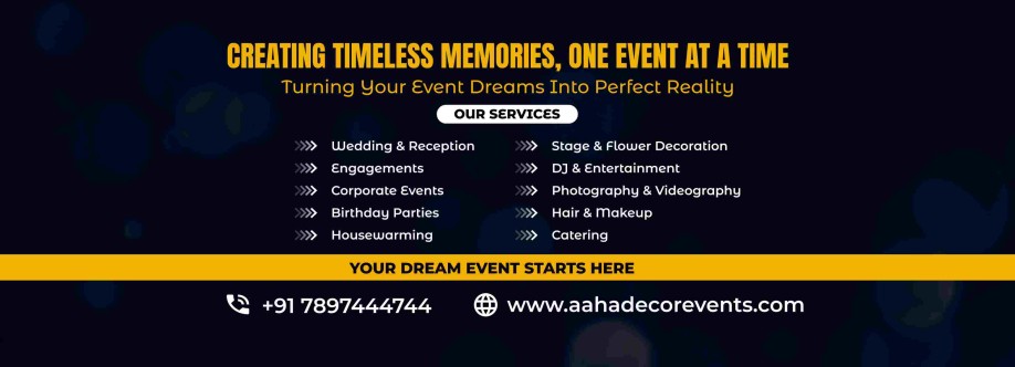 Aaha Decor Events Cover Image