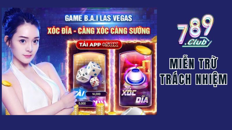 Miễn Trừ Trách Nhiệm Tại 789club Dành Cho Người Chơi