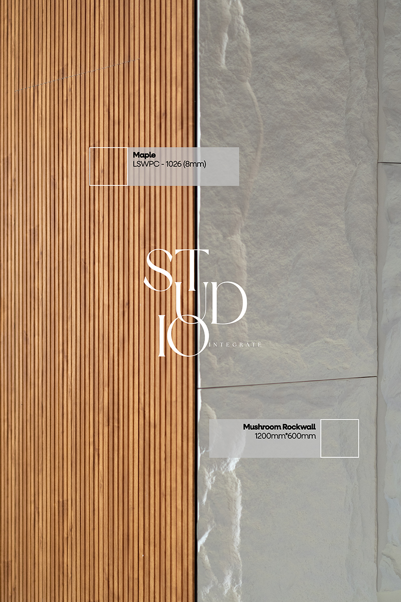 Fluted Panel Feature Wall in Singapore | Studio Integrate