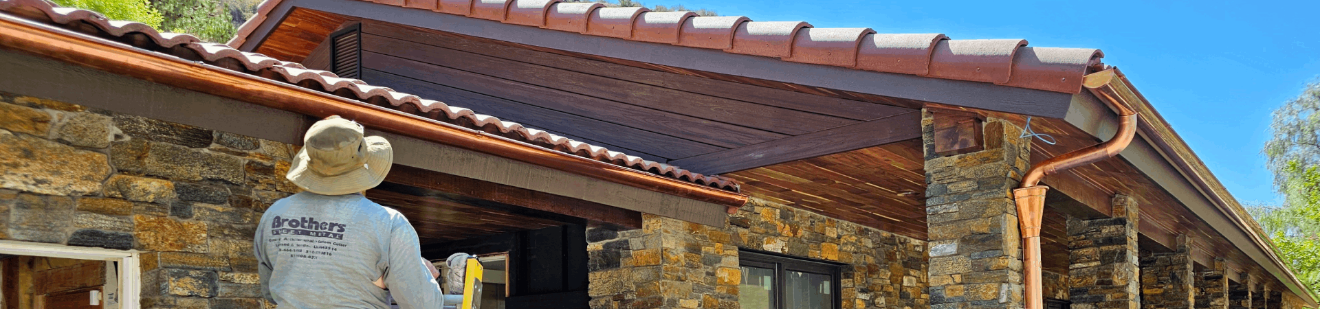 Gutter Installation Services in Los Angeles | Aluminum, Copper & Metal Gutters