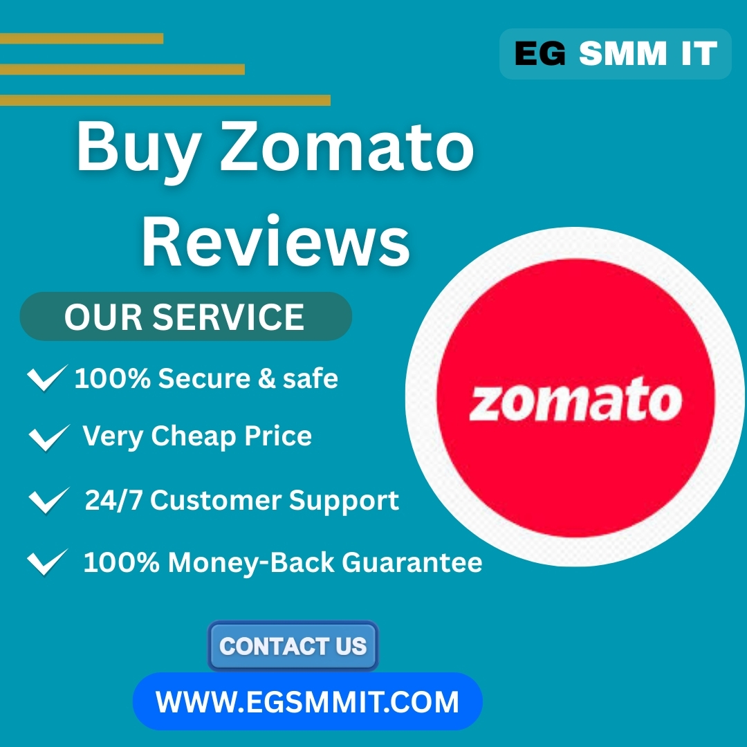 Buy Zomato Reviews - Egsmmit