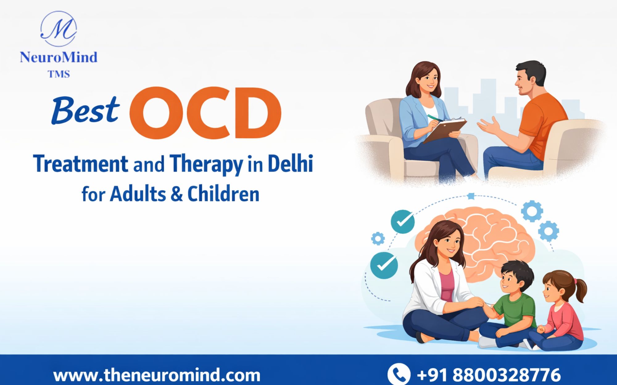 Best Therapy for OCD in Delhi: Effective Treatment That Truly Helps You Take Control – NeuroMind TMS Center